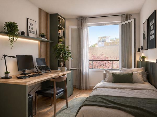 Appartement 4 pièce(s)_traversant_82m²_terrasse_parking_cave_vues dégagées