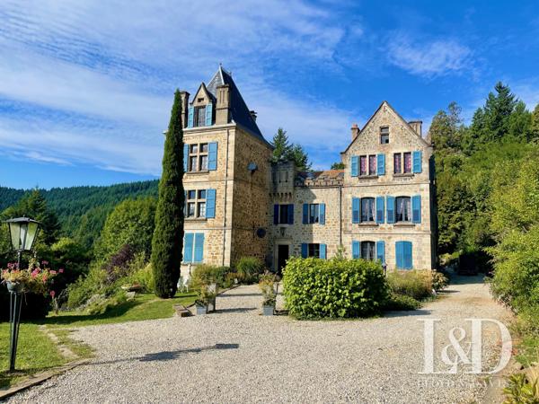 Château authentique en Ardèche : Charme, Nature et Potentiel