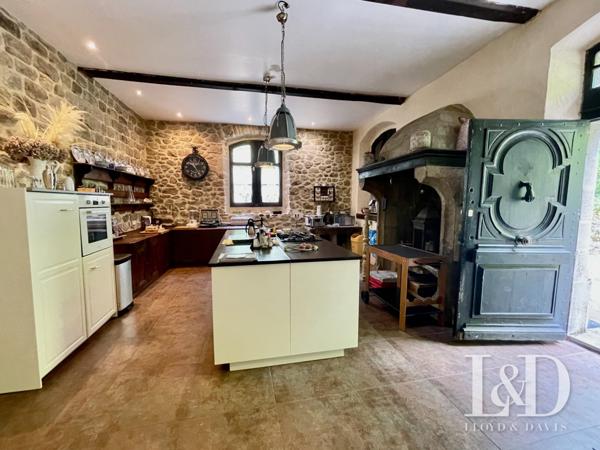 Château authentique en Ardèche : Charme, Nature et Potentiel