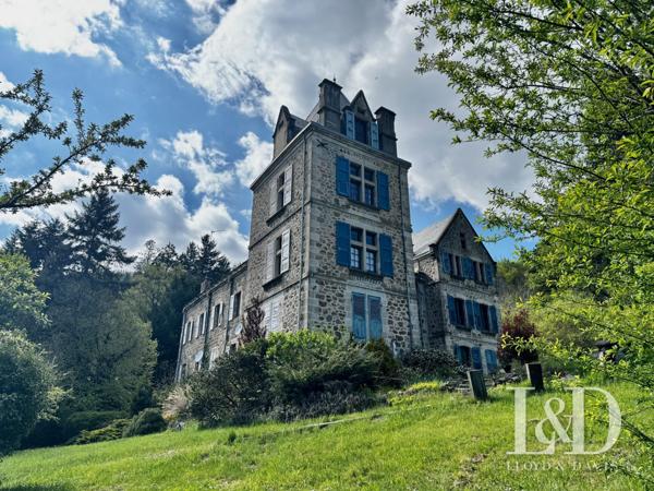 Château authentique en Ardèche : Charme, Nature et Potentiel