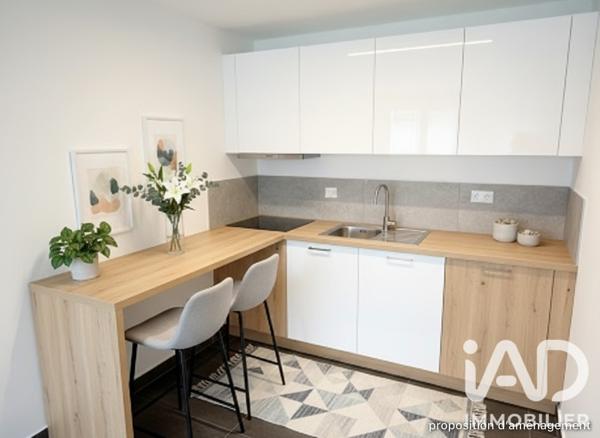 Appartement à vendre 2 pièces 43,04 m² Bourg-la-Reine