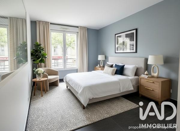 Appartement à vendre 2 pièces 43,04 m² Bourg-la-Reine