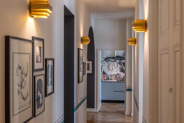 Lyon 2 - Appartement familial de 276 m² - 5 chambres - Étage élevé - Garage