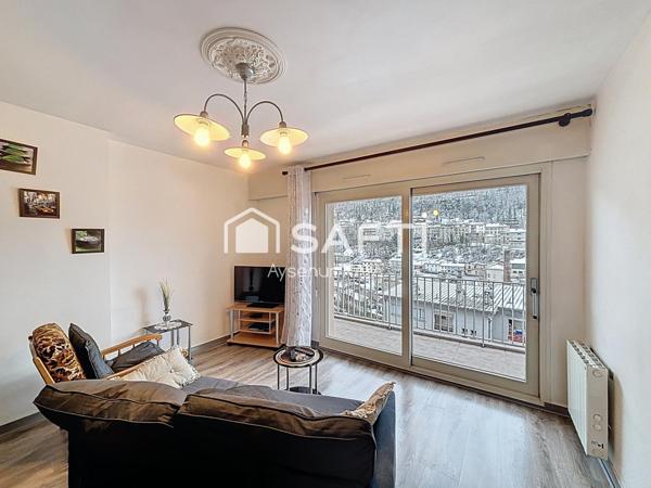 Charmant appartement avec grand balcon