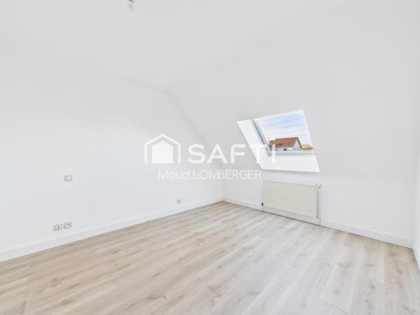 RIGNY – Pavillon 82 m² –  terrain clos 705 m²