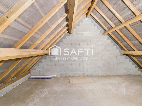 RIGNY – Pavillon 82 m² –  terrain clos 705 m²