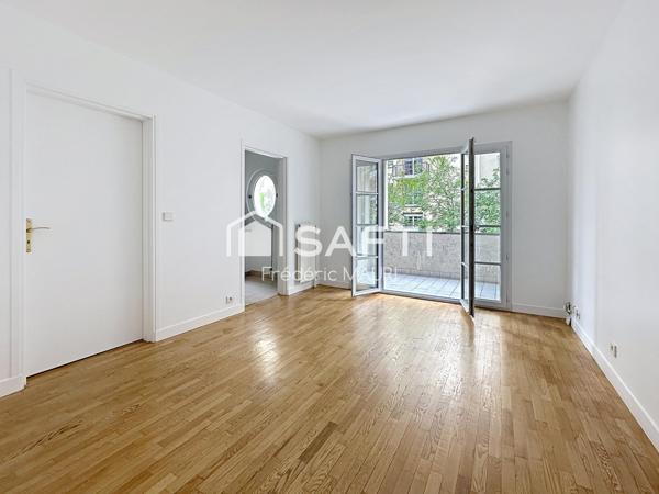 2 pièces avec loggia, calme & charme à Courbevoie