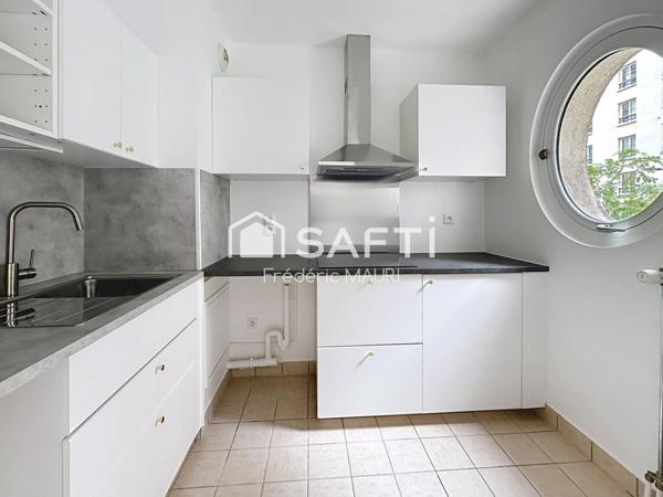 2 pièces avec loggia, calme & charme à Courbevoie