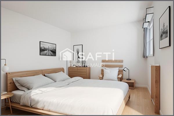 2 pièces avec loggia, calme & charme à Courbevoie