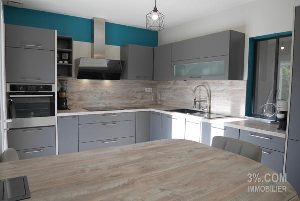 MAISON NON MITOYENNE À ÉTAGE DE 108 m² AU CALME EN IMPASSE, 3 CHAMBRES, JARDIN CLOS DE 613 m²  Les Sorinières (44840)