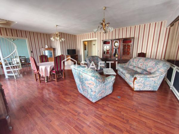 Appartement de standing de 143m2 à rénover