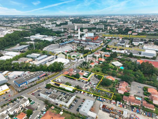 Terrain à batir Toulouse - Zone propice au commercial -