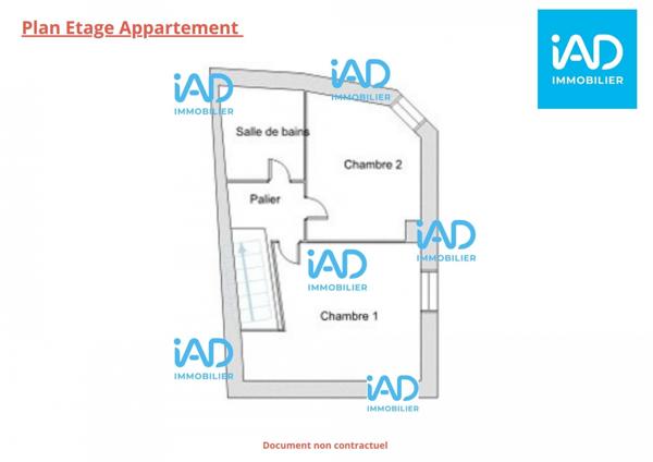 Location appartement 3 pièces 56,14 m² Forges-les-Bains