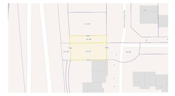 Terrain Goussainville 320 m2