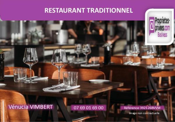 EXCLUSIVITE SECTEUR ROUEN - BAR, RESTAURANT AVEC TERRASSE