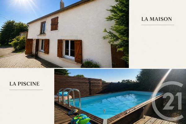 Maison à vendre  5 pièces - 117 m 2   ETAIS LA SAUVIN  - 89