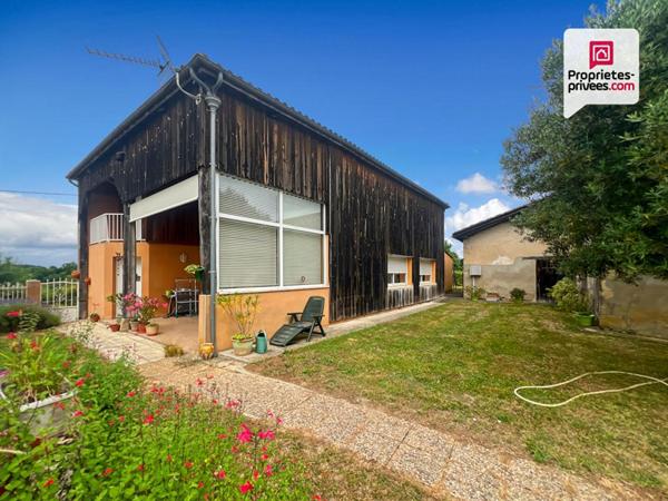 Propriété avec 2 maisons - séchoir réhabilitable et double garage