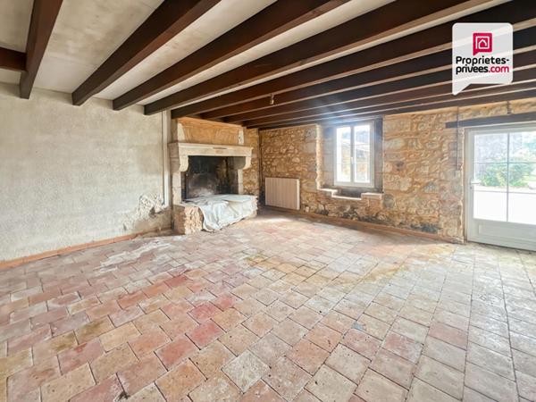 Propriété avec 2 maisons - séchoir réhabilitable et double garage