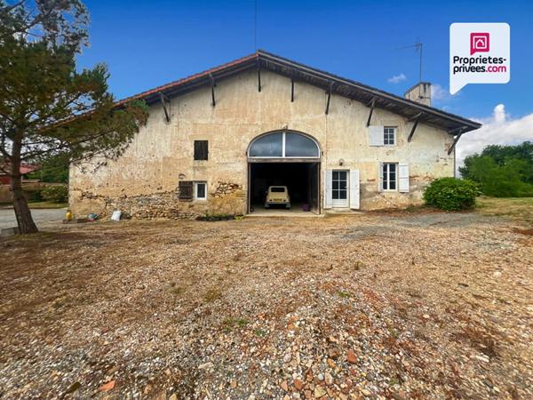 Propriété avec 2 maisons - séchoir réhabilitable et double garage