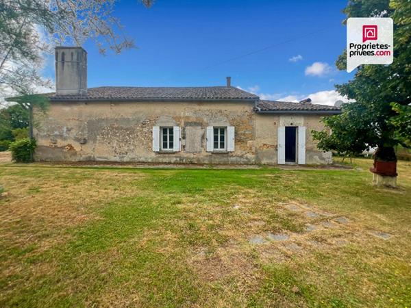 Propriété avec 2 maisons - séchoir réhabilitable et double garage