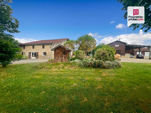 Propriété avec 2 maisons - séchoir réhabilitable et double garage