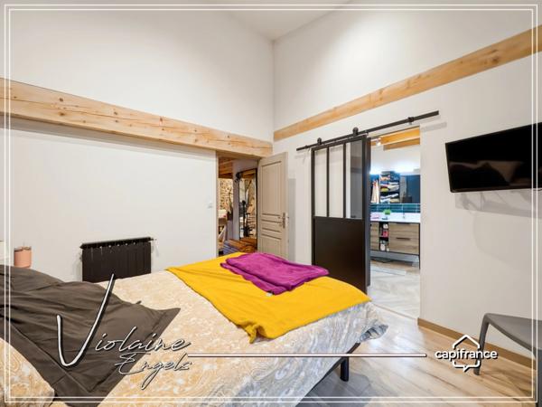 Azille – Maison bourgeoise rénovée de 259 m² avec jardin et garage – cachet, volumes et performance énergétique