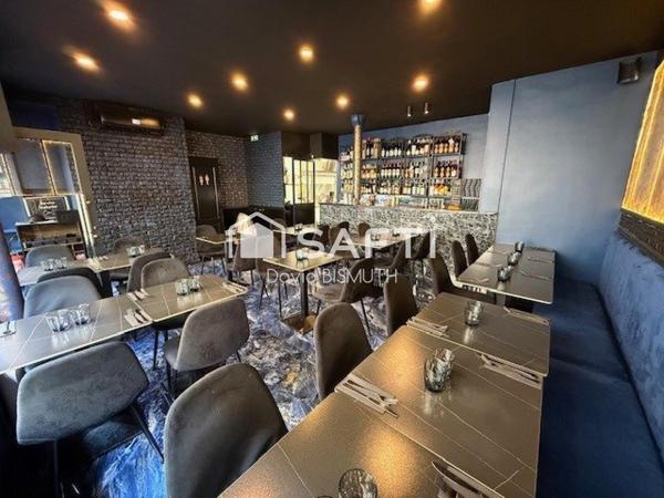 RESTAURANT SUR LEVALLOIS CENTRE AVEC UNE SURFACE DE 60 M2 POUR 50 COUVERTS DONT UNE TERRASSE DE 20 PLACES EXTRACTION DE 400
