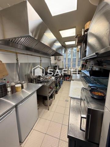 RESTAURANT SUR LEVALLOIS CENTRE AVEC UNE SURFACE DE 60 M2 POUR 50 COUVERTS DONT UNE TERRASSE DE 20 PLACES EXTRACTION DE 400