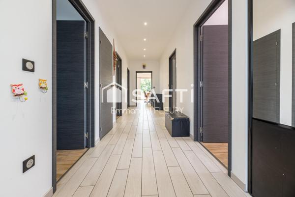 A 700 mètres de la gare, maison neuve de 4 chambres, DPE  A