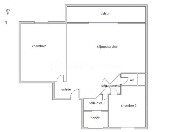 Appartement de 68 m²