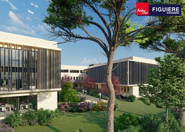 Emplacement exceptionnel, un immeuble de 5 616 m² de bureaux neufs avec des prestations de standing et de grandes terrasses accessibles.