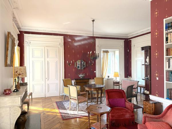 RARE NEUVILLE SUR SAONE. Appartement 137m2 hab env. terrasse, jardin, garage
