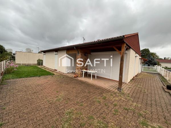 Maison plain pied T5,100m2 sur une parcelle de 346m2