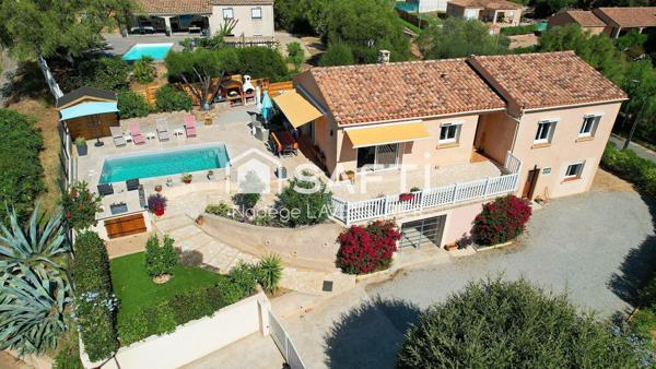 Villa avec deux T4 et piscine à Agosta Porticcio !