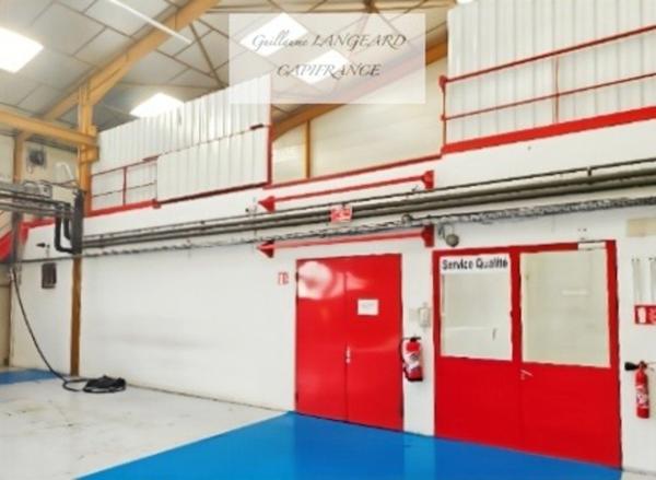 Bâtiment industriel 2 239 m² – Parcelle 9 687 m² – IZERNORE (01)