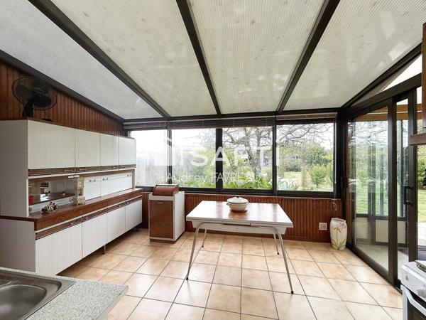 Maison de ville, 2 chambres, garage, jardin