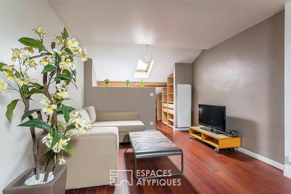 Appartement rénové en dernier étage