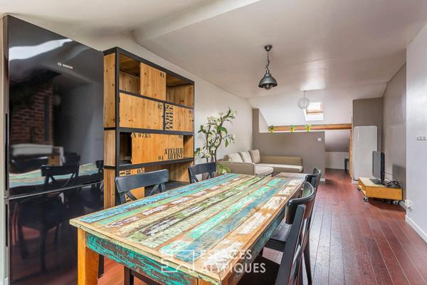 Appartement rénové en dernier étage