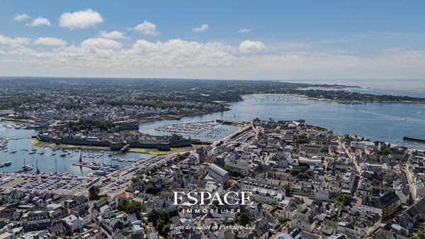 Concarneau appartement de 81 m2 avec terrasse, garage et cave