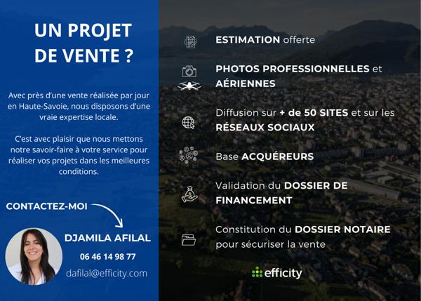 Appartement 4 pièces - 68 m² Exclusivité efficity