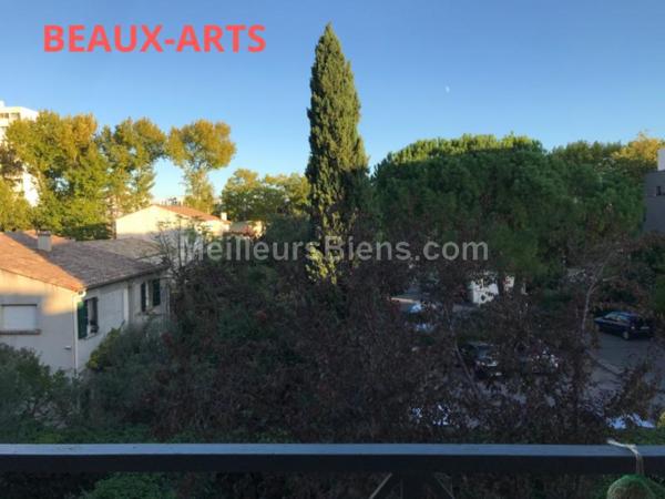  Beaux Arts-T3 au calme dans résidence sécurisée