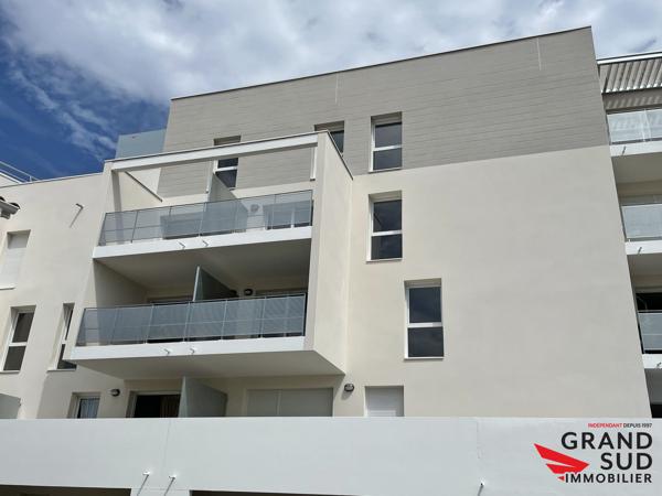 T2 avec terrasse de 23 m² et parking