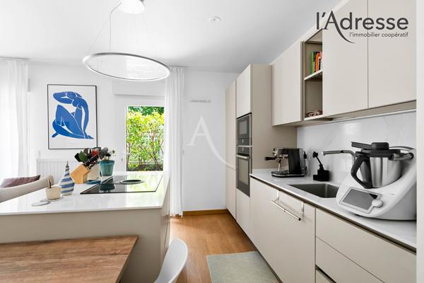 Appartement rez-de-jardin 66m²