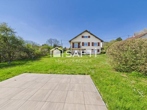 À vendre à Pesmes – Pavillon familial de 129 m² avec jardin et sous-sol complet