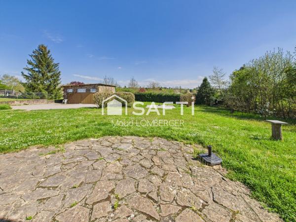 À vendre à Pesmes – Pavillon familial de 129 m² avec jardin et sous-sol complet