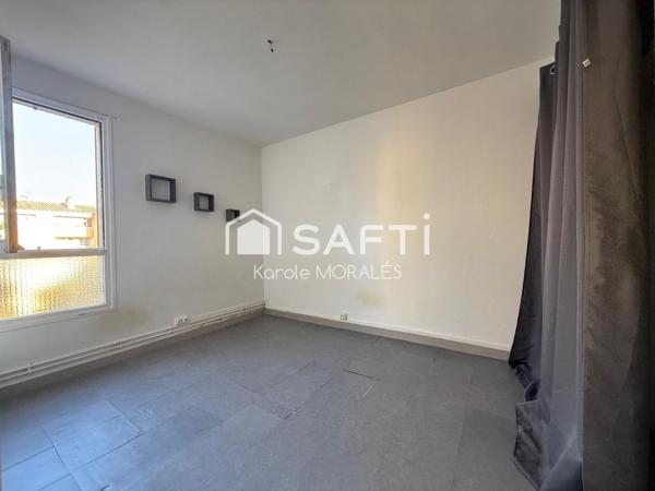 PERPIGNAN, APPT T4 AVEC BALCON DANS RESIDENCE AVEC STATIONNEMENTS