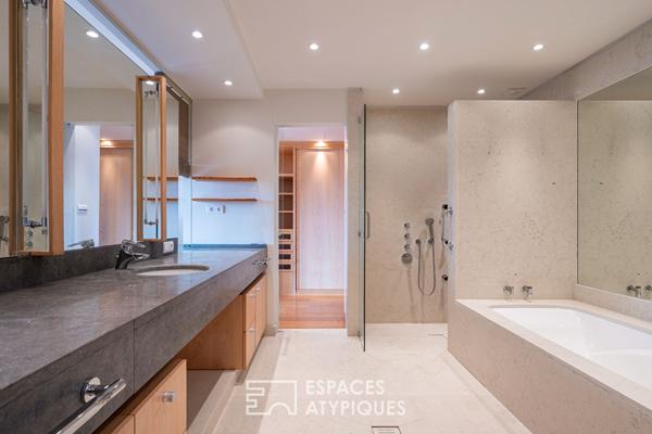 Maison d’architecte avec piscine