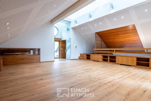 Maison d’architecte avec piscine