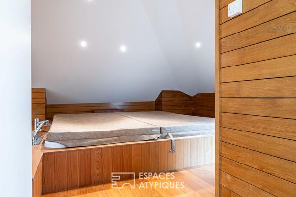 Maison d’architecte avec piscine