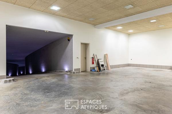 Maison d’architecte avec piscine